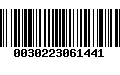 Código de Barras 0030223061441