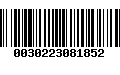 Código de Barras 0030223081852