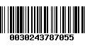 Código de Barras 0030243787055