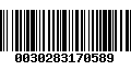 Código de Barras 0030283170589