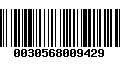 Código de Barras 0030568009429