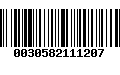 Código de Barras 0030582111207