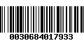 Código de Barras 0030684017933