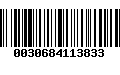 Código de Barras 0030684113833