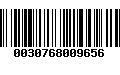 Código de Barras 0030768009656