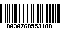 Código de Barras 0030768553180