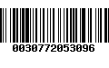 Código de Barras 0030772053096