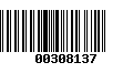 Código de Barras 00308137