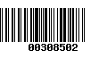 Código de Barras 00308502