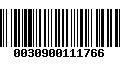 Código de Barras 0030900111766