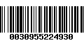 Código de Barras 0030955224930