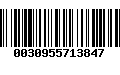 Código de Barras 0030955713847