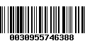 Código de Barras 0030955746388