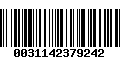 Código de Barras 0031142379242