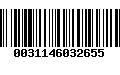 Código de Barras 0031146032655