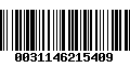 Código de Barras 0031146215409