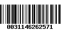 Código de Barras 0031146262571