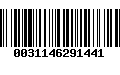 Código de Barras 0031146291441