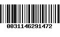 Código de Barras 0031146291472