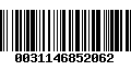 Código de Barras 0031146852062