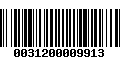 Código de Barras 0031200009913