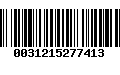 Código de Barras 0031215277413