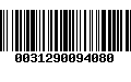 Código de Barras 0031290094080