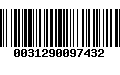 Código de Barras 0031290097432