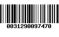 Código de Barras 0031290097470