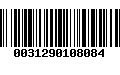 Código de Barras 0031290108084