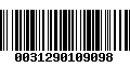 Código de Barras 0031290109098