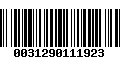 Código de Barras 0031290111923