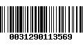 Código de Barras 0031290113569