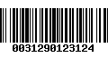 Código de Barras 0031290123124