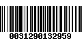 Código de Barras 0031290132959