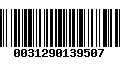 Código de Barras 0031290139507