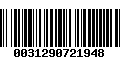 Código de Barras 0031290721948