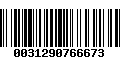 Código de Barras 0031290766673