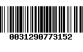 Código de Barras 0031290773152