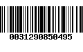 Código de Barras 0031290850495