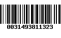 Código de Barras 0031493811323