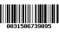 Código de Barras 0031506739095