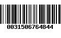 Código de Barras 0031506764844