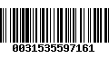 Código de Barras 0031535597161