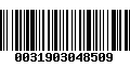 Código de Barras 0031903048509