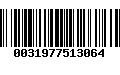 Código de Barras 0031977513064