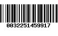 Código de Barras 0032251459917