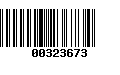 Código de Barras 00323673