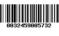 Código de Barras 0032459005732