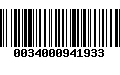 Código de Barras 0034000941933